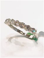 Anello Vidali Gioielli Donna in Oro bianco Zircone ANOR-78-34 - ANOR-78-34